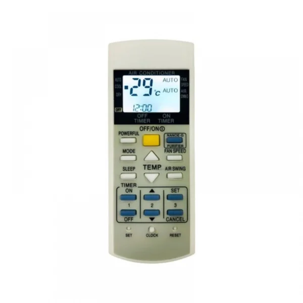 Generic Remote No. 29D (with Backlight), Compatible for Panasonic AC Remote Control (Exactly Same Remote Will Only Work)