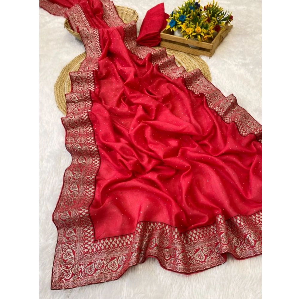 PID-62450-Generic-Women-s-Silk-Embroidred-Saree-With-Unstitched-Blouse-5-5-Mtr-Pink-1-1000x1000-1.webp Generic Women's Silk Embroidred Saree With Unstitched Blouse 5.5Mtr (Pink) - Image 1