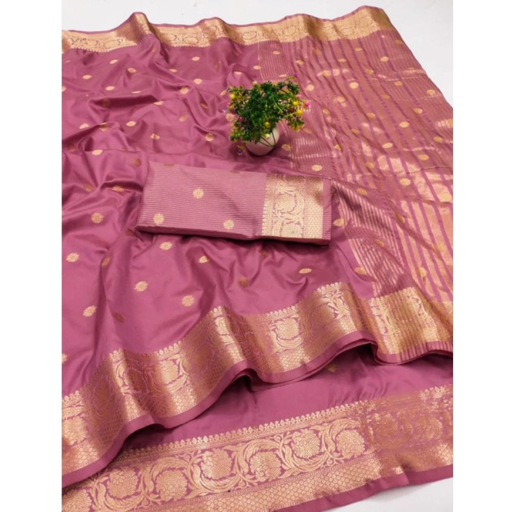PID-62470-Generic-Women-s-Jacquard-Silk-Jaquard-Woven-Saree-With-Unstitched-Blouse-5-5-Mtr-Pink-1-1000x1000-1.webp Generic Women's Jacquard Silk Jaquard Woven Saree With Unstitched Blouse 5.5Mtr (Pink) - Image 1