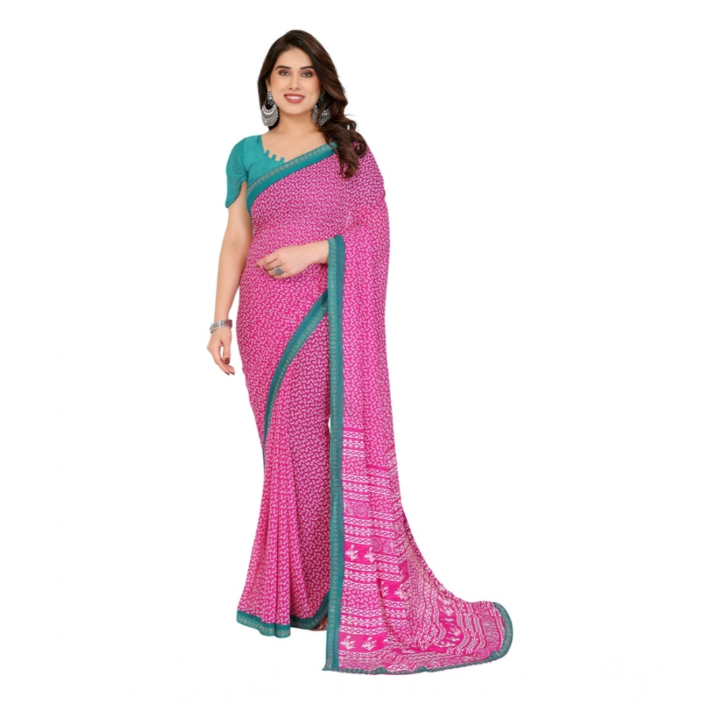 PID-62547-Generic-Women-s-Georgette-Printed-Saree-With-Unstitched-Blouse-5-5-Mtr-Pink-1-1000x1000-1.webp Generic Women's Georgette Printed Saree With Unstitched Blouse 5.5Mtr (Pink) - Image 1