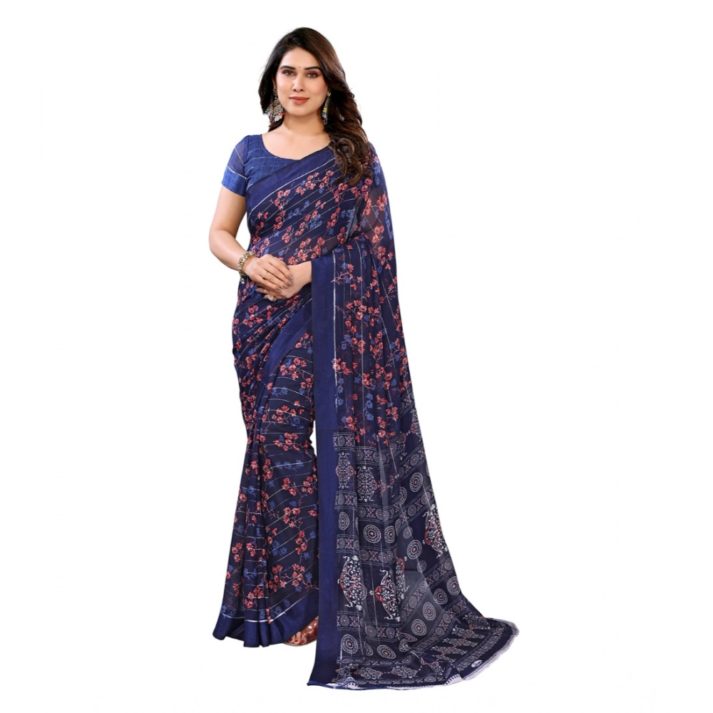 PID-62602-Generic-Women-s-Georgette-Printed-Saree-With-Unstitched-Blouse-5-5-Mtr-Blue-1-1000x1000-1.webp Generic Women's Georgette Printed Saree With Unstitched Blouse 5.5Mtr (Blue) - Image 1