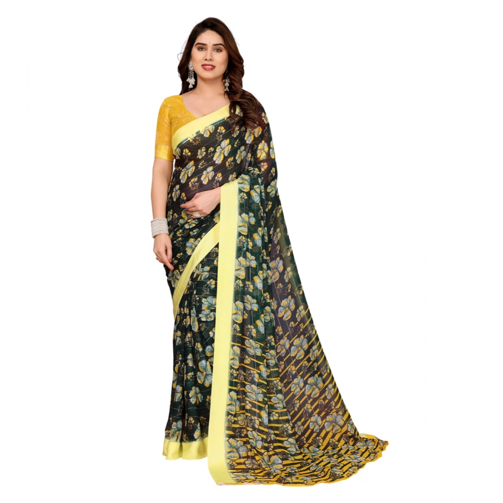 PID-62622-Generic-Women-s-Georgette-Printed-Saree-With-Unstitched-Blouse-5-5-Mtr-Green-1-1000x1000-1.webp Generic Women's Georgette Printed Saree With Unstitched Blouse 5.5Mtr (Green) - Image 1