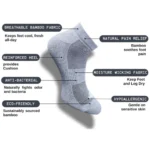 Generic 3_Pair Set Unisex Casual Cotton Printed Low Cut Socks (Multicolor) - Image 4