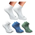 Generic 3_Pair Set Unisex Casual Cotton Printed Low Cut Socks (Multicolor)