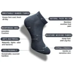 Generic 3_Pair Set Unisex Casual Cotton Printed Low Cut Socks (Multicolor) - Image 4