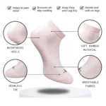 Generic 3_Pair Set Unisex Casual Cotton Printed Low Cut Socks (Multicolor) - Image 2