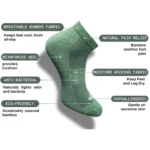 Generic 3_Pair Set Unisex Casual Cotton Printed Low Cut Socks (Multicolor) - Image 4