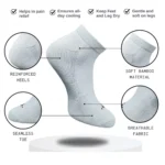 Generic 3_Pair Set Unisex Casual Cotton Printed Low Cut Socks (Multicolor) - Image 2