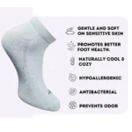 Generic 3_Pair Set Unisex Casual Cotton Printed Low Cut Socks (Multicolor) - Image 3