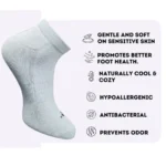 Generic 3_Pair Set Unisex Casual Cotton Printed Low Cut Socks (Multicolor) - Image 2