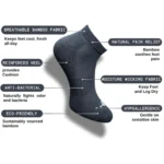 Generic 3_Pair Set Unisex Casual Cotton Printed Low Cut Socks (Multicolor) - Image 4