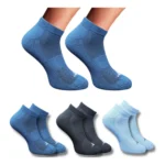 Generic 3_Pair Set Unisex Casual Cotton Printed Low Cut Socks (Multicolor)