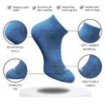 Generic 3_Pair Set Unisex Casual Cotton Printed Low Cut Socks (Multicolor) - Image 2