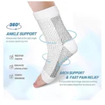 Generic 3_Pair Set Unisex Casual Cotton Printed Ankle Length Support Socks (Multicolor) - Image 2