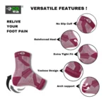 Generic 3_Pair Set Unisex Casual Cotton Printed Ankle Length Support Socks (Multicolor) - Image 2