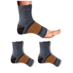 Generic 3_Pair Set Unisex Casual Cotton Printed Ankle Length Support Socks (Multicolor)