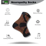 Generic 3_Pair Set Unisex Casual Cotton Printed Ankle Length Support Socks (Multicolor) - Image 4