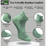 Generic 4_Pair Set Unisex Casual Cotton Printed Ankle Length Socks (Multicolor) - Image 3