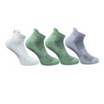 Generic 4_Pair Set Unisex Casual Cotton Printed Ankle Length Socks (Multicolor)