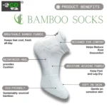 Generic 4_Pair Set Unisex Casual Cotton Printed Ankle Length Socks (Multicolor) - Image 5