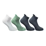 Generic 4_Pair Set Unisex Casual Cotton Printed Ankle Length Socks (Multicolor)