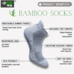 Generic 4_Pair Set Unisex Casual Cotton Printed Ankle Length Socks (Multicolor) - Image 5