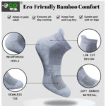 Generic 4_Pair Set Unisex Casual Cotton Printed Ankle Length Socks (Multicolor) - Image 2