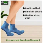Generic 4_Pair Set Unisex Casual Cotton Printed Ankle Length Socks (Multicolor) - Image 3