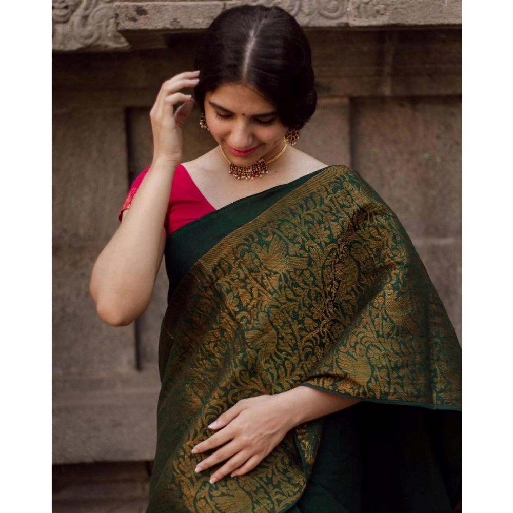 PID-63557-Women-s-Soft-Lichi-Silk-Printed-Saree-With-Unstitched-Blouse-5-5-Mtr-Green-1-1000x1000-1.webp Generic Women's Soft Lichi Silk Printed Saree With Unstitched Blouse 5.5Mtr (Green) - Image 1