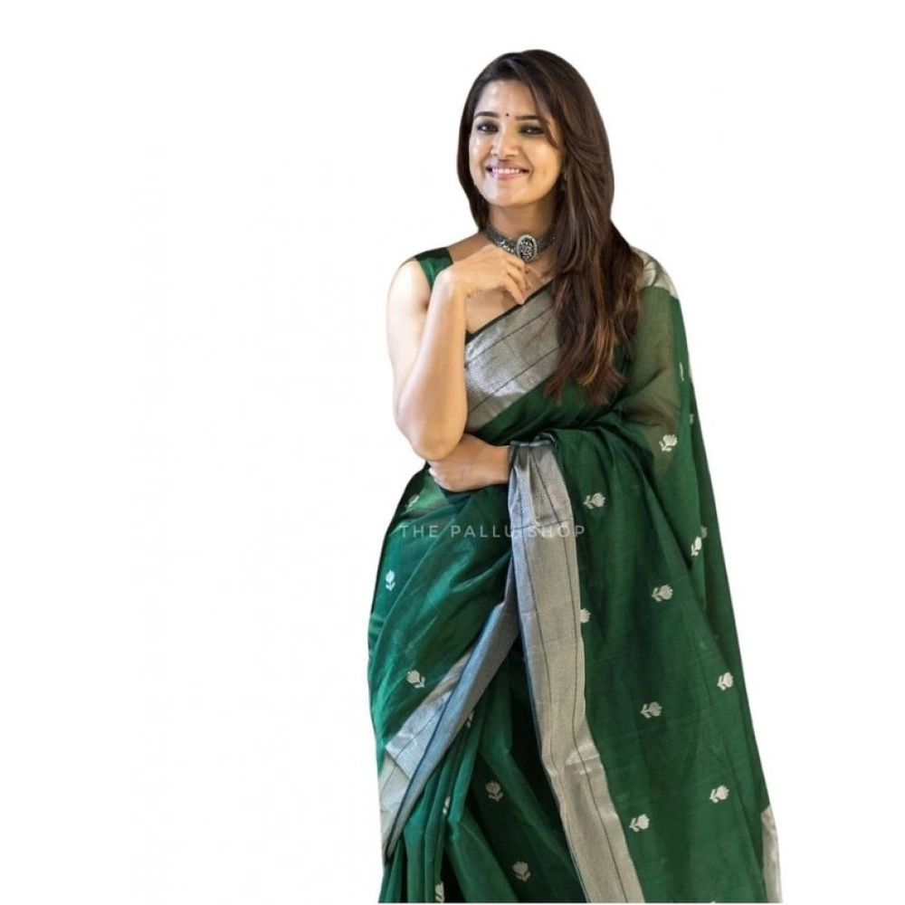 PID-63641-Women-s-Soft-Lichi-Silk-Printed-Saree-With-Unstitched-Blouse-5-5-Mtr-Green-1-1000x1000-1.webp Generic Women's Soft Lichi Silk Printed Saree With Unstitched Blouse 5.5Mtr (Green) - Image 1