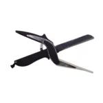 Generic Pack of 3_ 2-in-1 Clever Cutter – Food Chopper Slicer Dicer Vegetable Fruit Cutter (Color: Assorted )