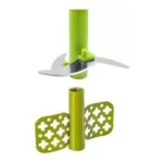 Generic 2-in-1 Manual Smart Chopper – Handy Vegetable And Fruit Processor (Color: Assorted ) - Image 4