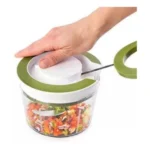 Generic 2-in-1 Manual Smart Chopper – Handy Vegetable And Fruit Processor (Color: Assorted ) - Image 2