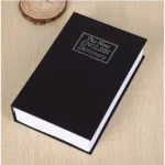 Generic Secret Book Safe with Number Locker (Black)