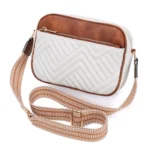 Generic Women's PU Leather Zipper Sling Bag