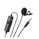 Generic Plastic BOYA BY-M1 Lavalier Condenser Microphone with 20ft Audio Cable