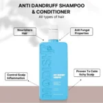 Generic Unisex Protein Anti Dandruff Shampoo (350 ML) - Image 3
