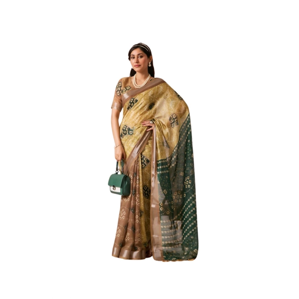 PID-64342-Women-s-Faux-Linen-Printed-Saree-With-Unstitched-Blouse-5-5-Mtr-Mustard-1-1000x1000-1.webp Generic Women's Faux_Linen Printed Saree With Unstitched Blouse 5.5Mtr (Mustard) - Image 1
