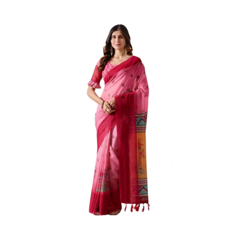 PID-64354-Women-s-Georgette-Printed-Saree-With-Unstitched-Blouse-5-5-Mtr-Light-Pink-1-1000x1000-1.webp Generic Women's Georgette Printed Saree With Unstitched Blouse 5.5Mtr (Light_Pink) - Image 1