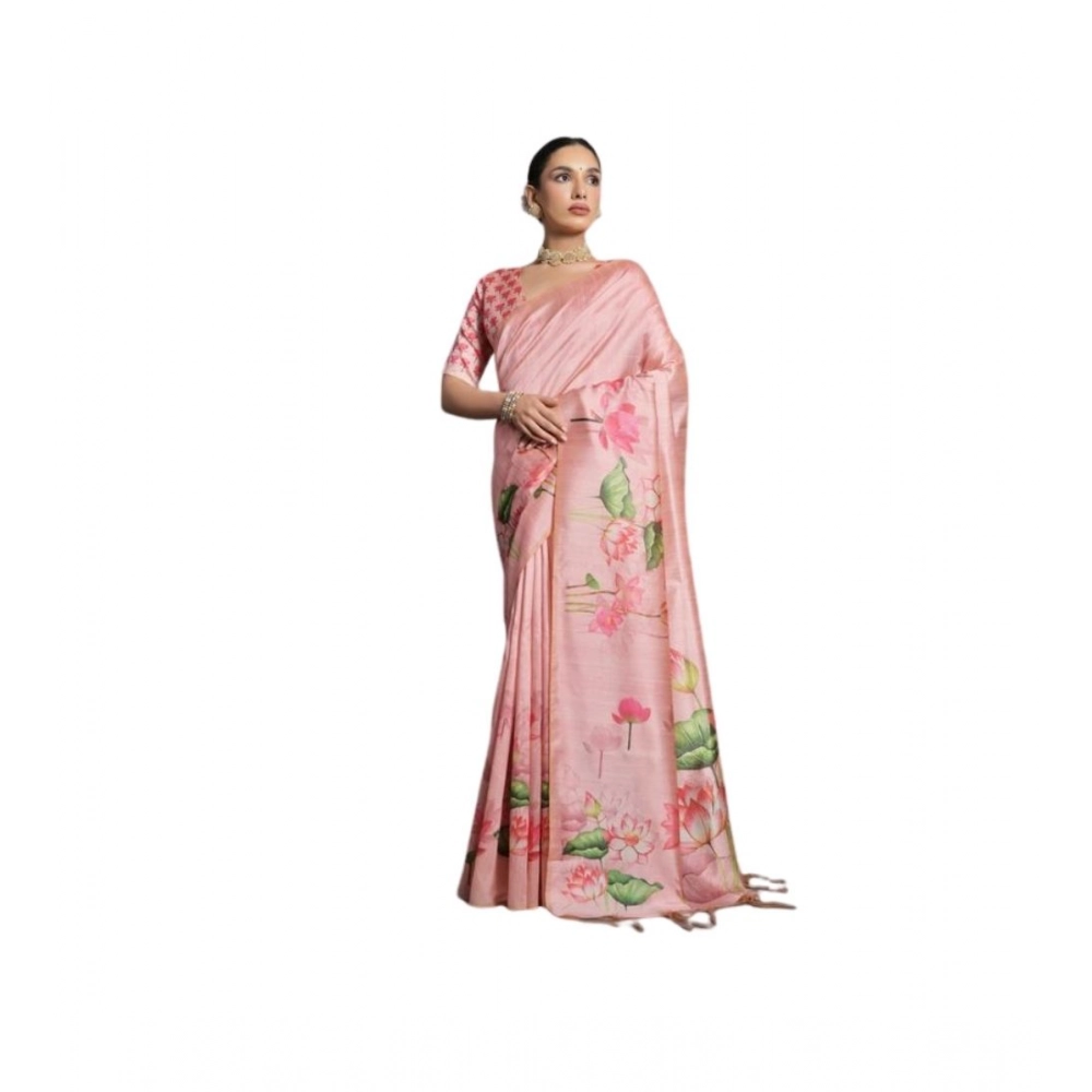 PID-64439-Women-s-Faux-Tussar-Printed-Saree-With-Unstitched-Blouse-5-5-Mtr-Peach-1-1000x1000-1.webp Generic Women's Cotton Printed Saree With Unstitched Blouse 5.5 Mtr (Peach) - Image 1