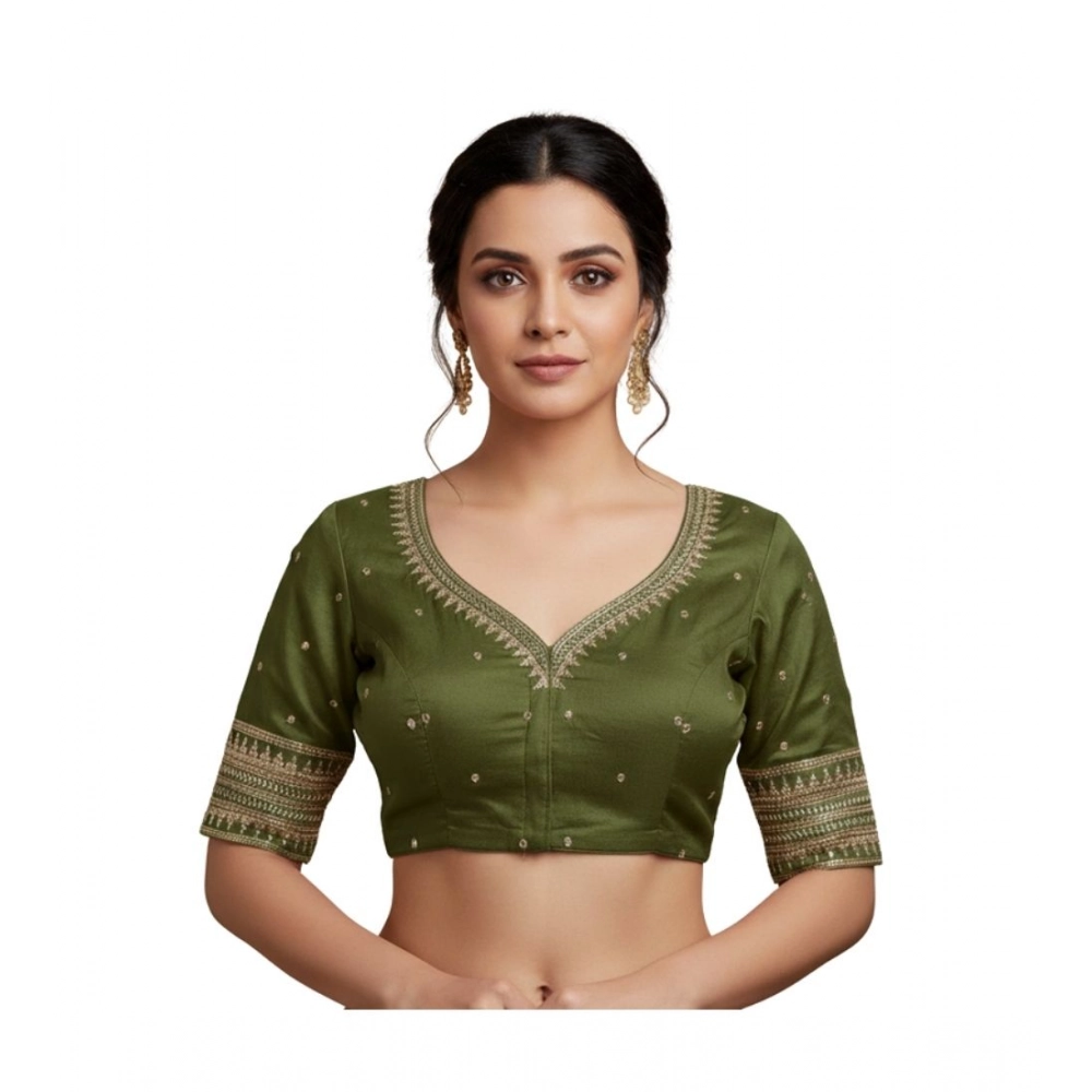 PID-64568-Women-s-Vichitra-Silk-V-Neck-Padded-Blouse-Green-38-Ready-Size-Self-Alterable-36-40-1-1000x1000-1.webp Generic Women's Vichitra Silk V Neck Padded Blouse (Green, 38 Ready Size (Self-Alterable 36–40) - Image 1
