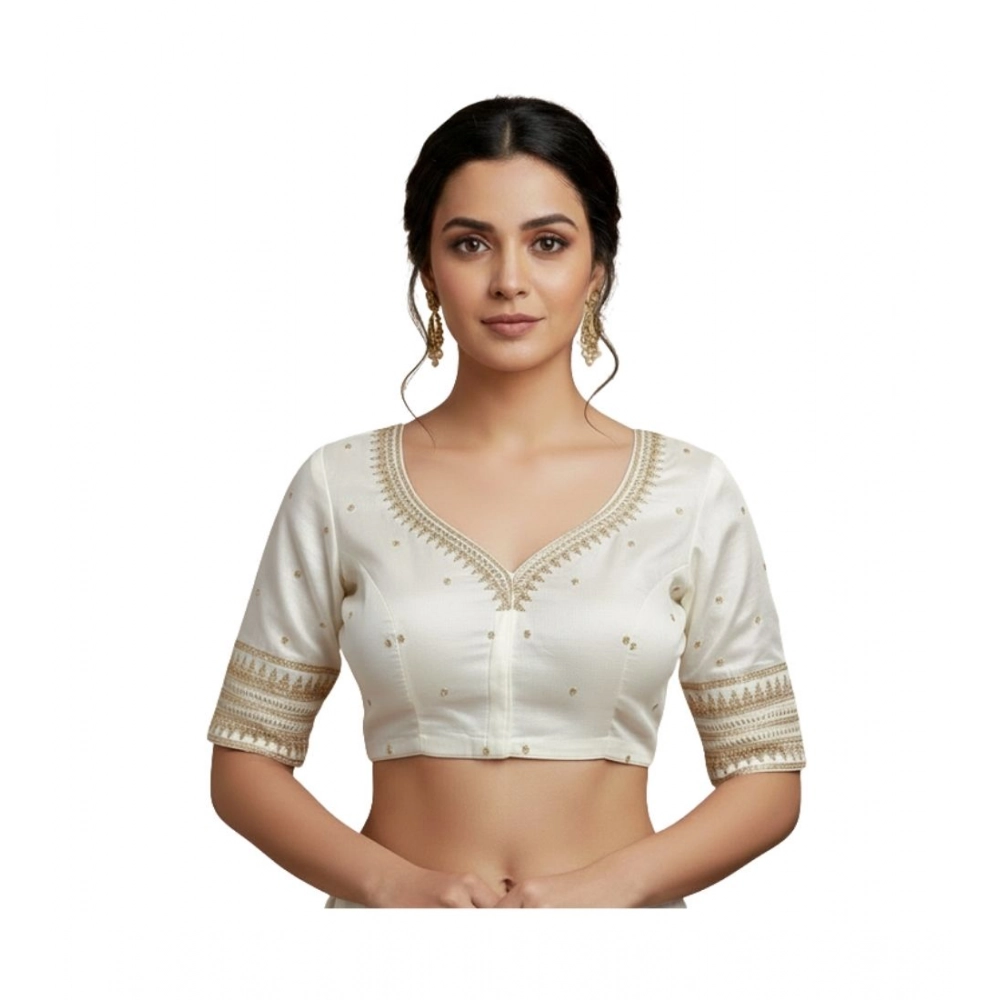 PID-64575-Women-s-Vichitra-Silk-V-Neck-Padded-Blouse-White-38-Ready-Size-Self-Alterable-36-40-1-1000x1000-1.webp Generic Women's Vichitra Silk V Neck Padded Blouse (White, 38 Ready Size (Self-Alterable 36–40) - Image 1