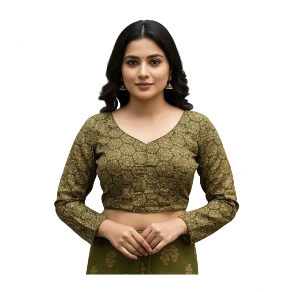 PID-64598-Women-s-Ajrakh-Cotton-Halter-Neck-Padded-Blouse-Olive-38-Ready-Size-Self-Alterable-36-1000x1000-1.webp Generic Women's Ajrakh Cotton Halter Neck Padded Blouse (Olive, 38 Ready Size (Self-Alterable 36–40) - Image 1