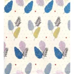 Generic Cotton Blend Floral Printed Double Bedsheet with 2 Pillow Covers (Off -White) - Image 2