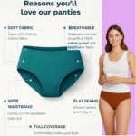 Generic Pack of_9 Women's Cotton Solid Hipster Panty (Multicolor) - Image 4