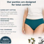 Generic Pack of_9 Women's Cotton Solid Hipster Panty (Multicolor) - Image 3
