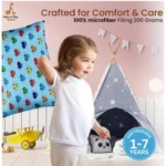 Generic Soft Plush Printed Baby Infant Pillow for Kids Age 1 To 5 Years (Sky Blue) - Image 3