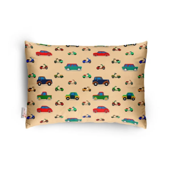 Generic Soft Plush Printed Baby Infant Pillow for Kids Age 1 To 5 Years (Beige)