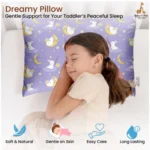 Generic Soft Plush Printed Baby Infant Pillow for Kids Age 1 To 5 Years (Purple) - Image 3