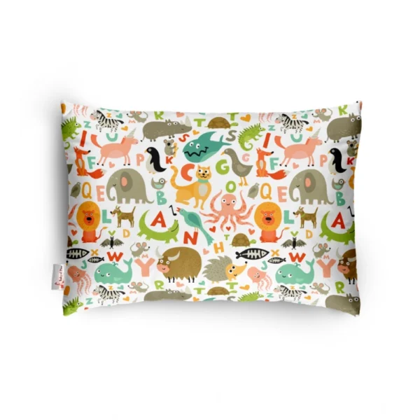 Generic Soft Plush Printed Baby Infant Pillow for Kids Age 1 To 5 Years (Multicolor)